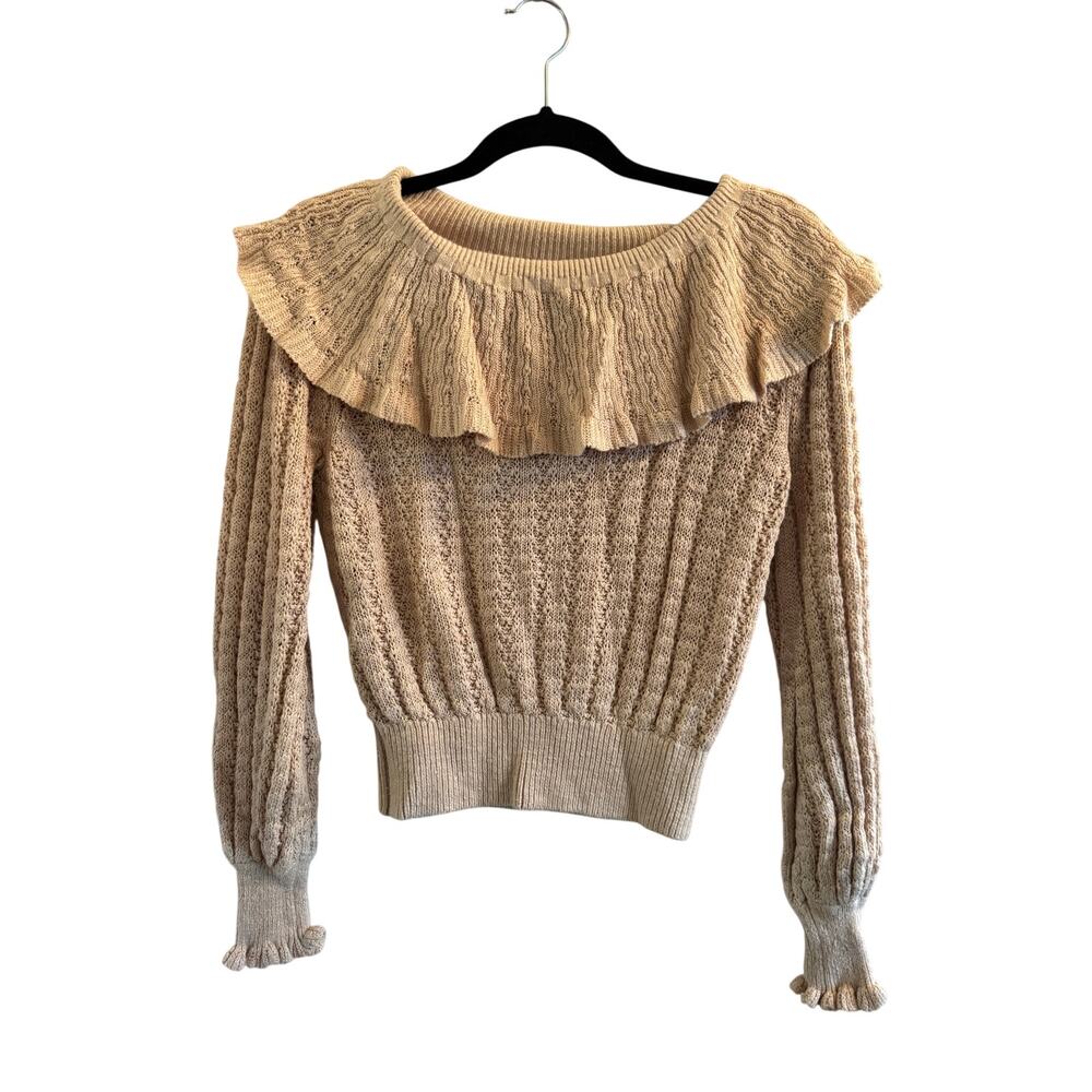 Free People / Crazy in Love Sweater / sz S - Picture 3 of 5